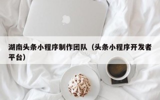 武安湖南头条小程序制作团队（头条小程序开发者平台）